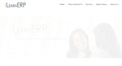 Desktop Screenshot of ilearnerp.com